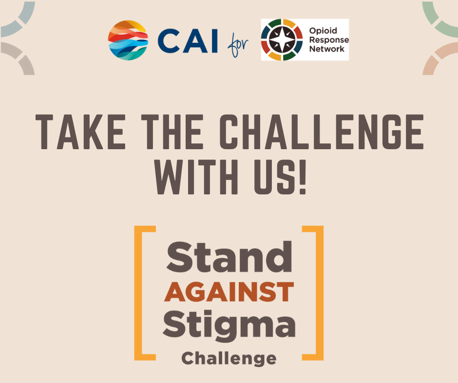 Stand Against Stigma challenge logos